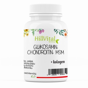 Glukozamina, MSM, Chondroityna - stawy, reumatyzm, artretyzm 60 tabletek